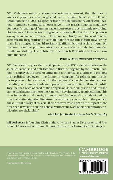 Produktbild: Americomania and the French Revolution Debate in Britain, 1789-1802
