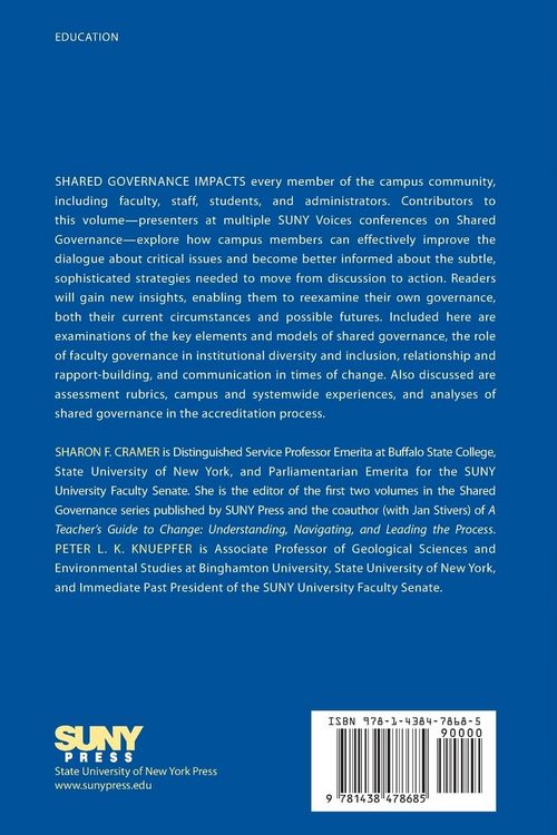 Produktbild: Shared Governance in Higher Education