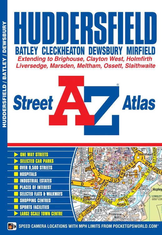 Produktbild: A-Z Maps: Huddersfield A-Z Street Atlas