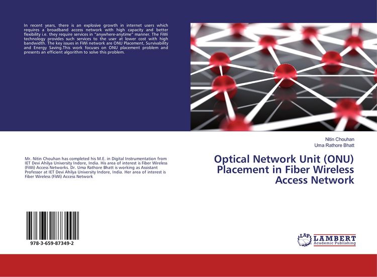 Produktbild: Optical Network Unit (ONU) Placement in Fiber Wireless Access Network