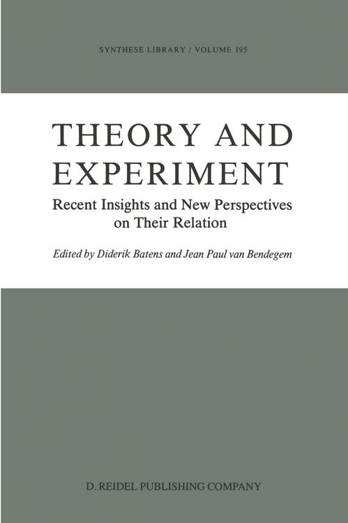 Produktbild: Theory and Experiment