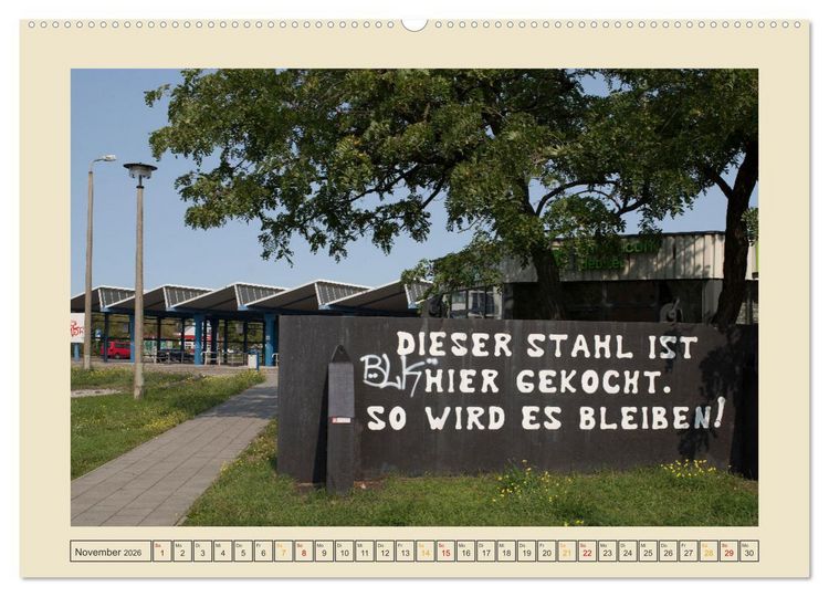 Produktbild: Planstadt Eisenh&uuml;ttenstadt - ein sozialistischer Traum (Wandkalender 2026 DIN A2 quer), CALVENDO Monatskalender