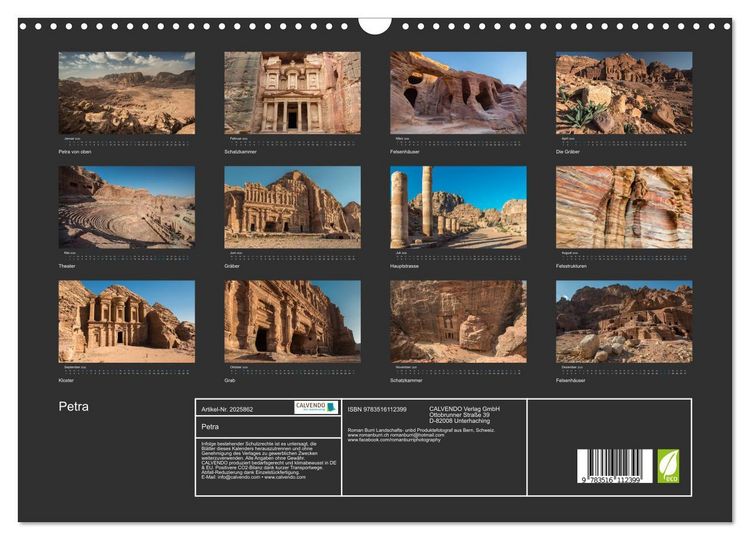 Produktbild: Petra (Wandkalender 2026 DIN A3 quer), CALVENDO Monatskalender
