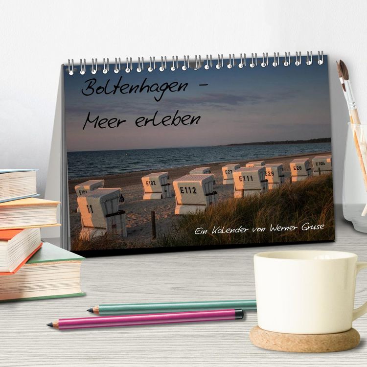 Produktbild: Boltenhagen - Meer erleben (Tischkalender 2026 DIN A5 quer), CALVENDO Monatskalender
