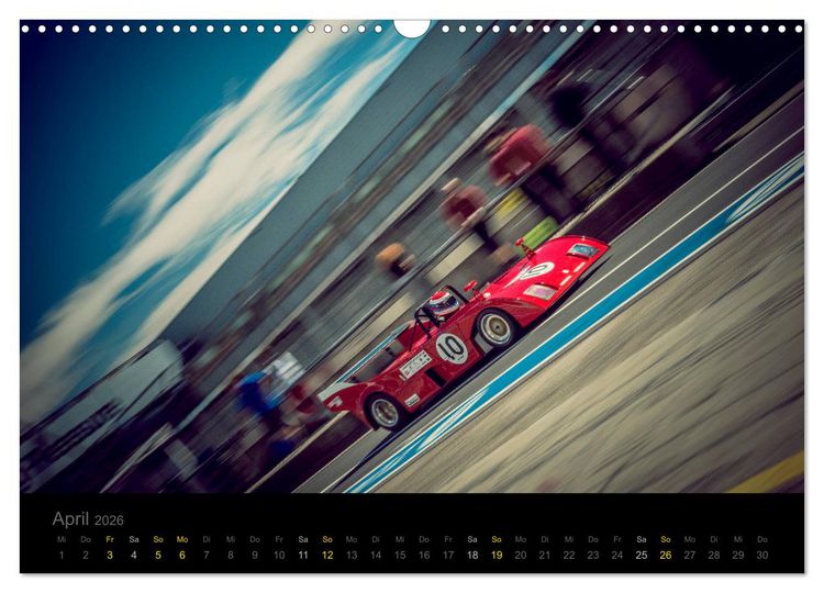 Produktbild: Abarth Racing (Wandkalender 2026 DIN A3 quer), CALVENDO Monatskalender