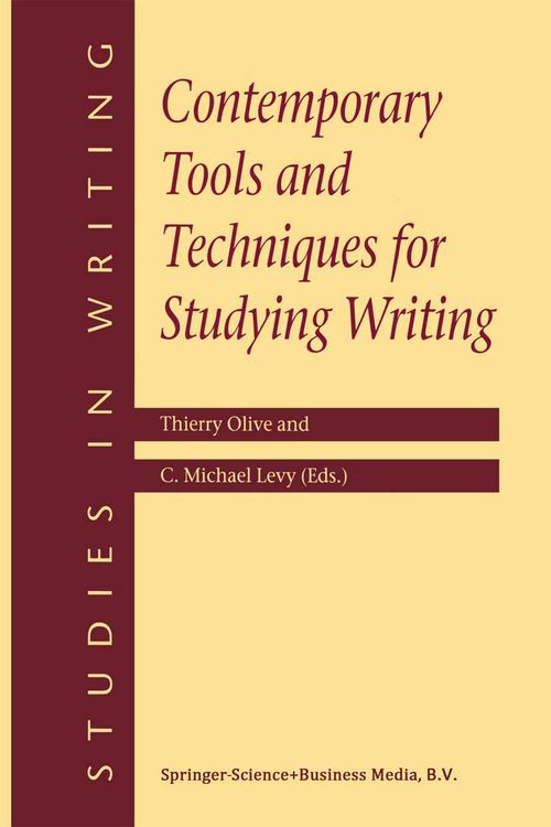 Produktbild: Contemporary Tools and Techniques for Studying Writing