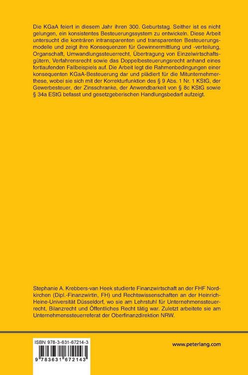 Produktbild: Die mitunternehmerische Besteuerung der Komplement&auml;re der Kommanditgesellschaft auf Aktien