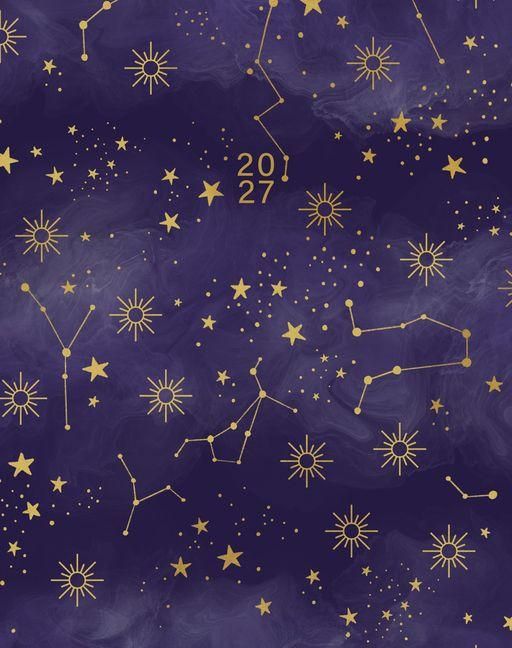 Produktbild: Starry Night 2027 7.5 X 9.5 Booklet Monthly Planner