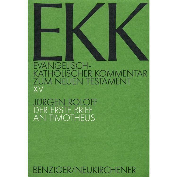 Produktbild: Der erste Brief an Timotheus