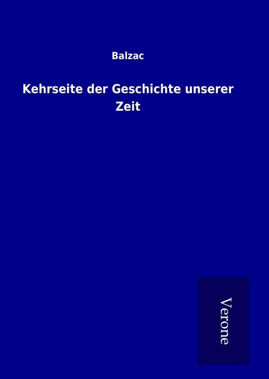 Produktbild: Kehrseite der Geschichte unserer Zeit