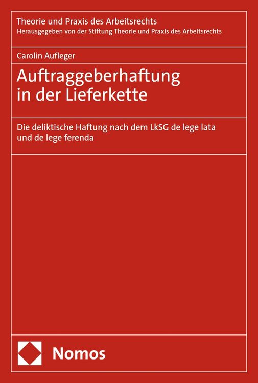 Produktbild: Auftraggeberhaftung in der Lieferkette