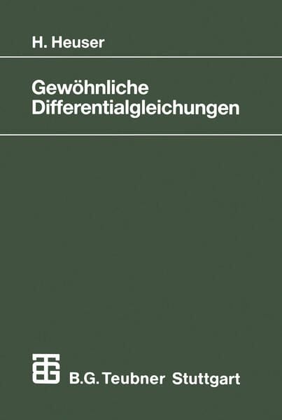 Produktbild: Gew&ouml;hnliche Differentialgleichungen