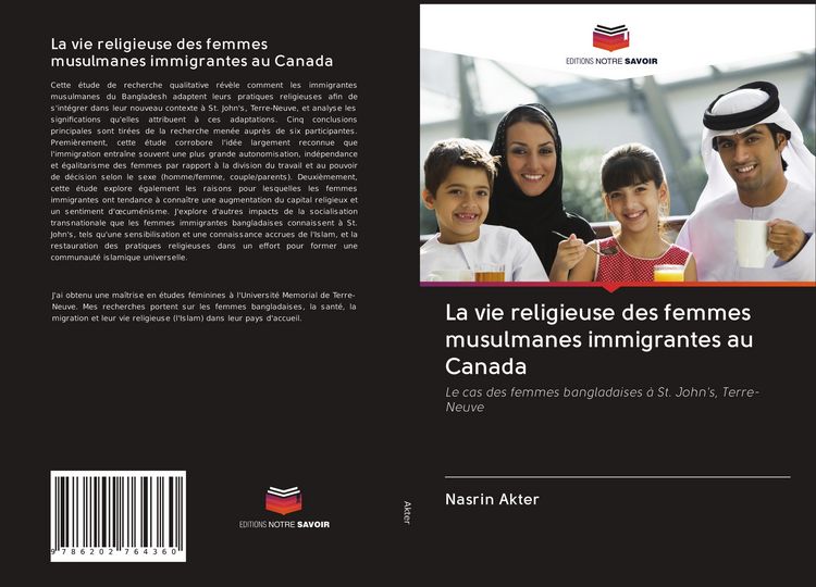 Produktbild: La vie religieuse des femmes musulmanes immigrantes au Canada