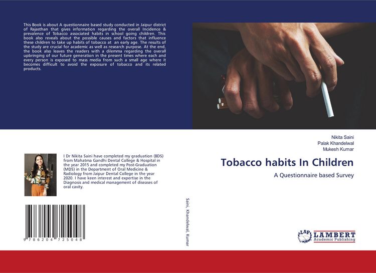Produktbild: Tobacco habits In Children
