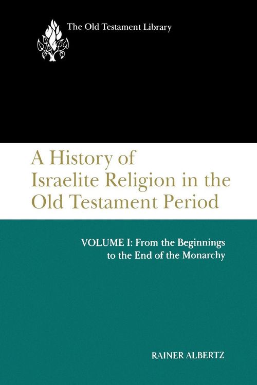 Produktbild: A History of Israelite Religion, Volume 1