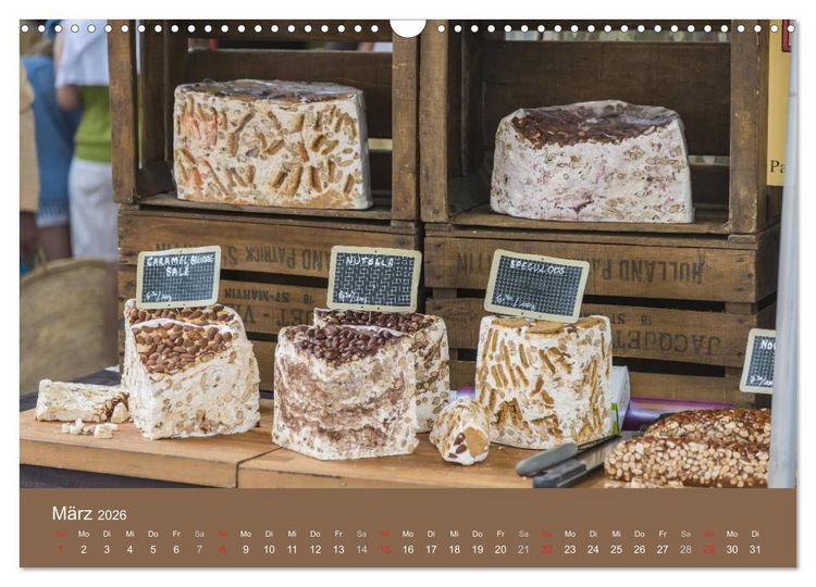 Produktbild: March&eacute; Provencal - M&auml;rkte der Provence (Wandkalender 2026 DIN A3 quer), CALVENDO Monatskalender