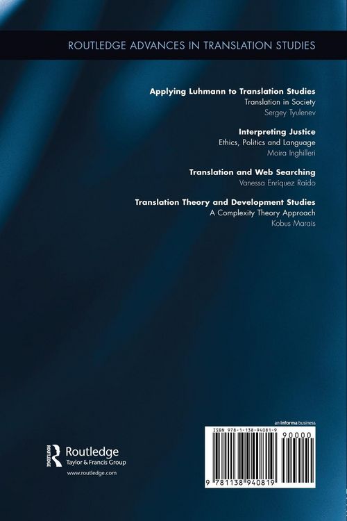 Produktbild: Translation Theory and Development Studies