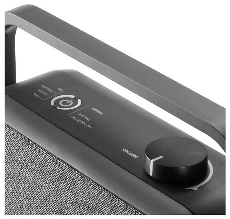 Produktbild: Hama TV-Lautsprecher AUX, USB Schwarz, Grau