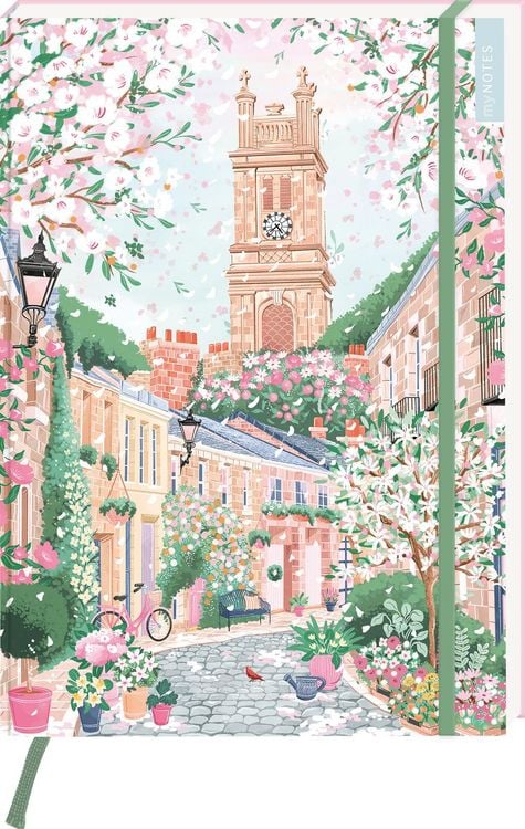 Produktbild: MyNOTES Papeterie: Notizbuch A4 Simply, Katy &ndash; Spring Lane