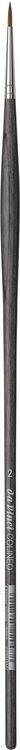 Produktbild: da Vinci Pinsel COLINEO &Ouml;lmalpinsel, rund, KOLINSKY SYNTHETIC Pinsel, Gr&ouml;&szlig;e 2