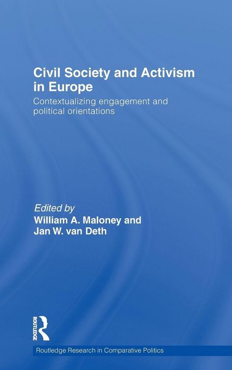 Produktbild: Civil Society and Activism in Europe