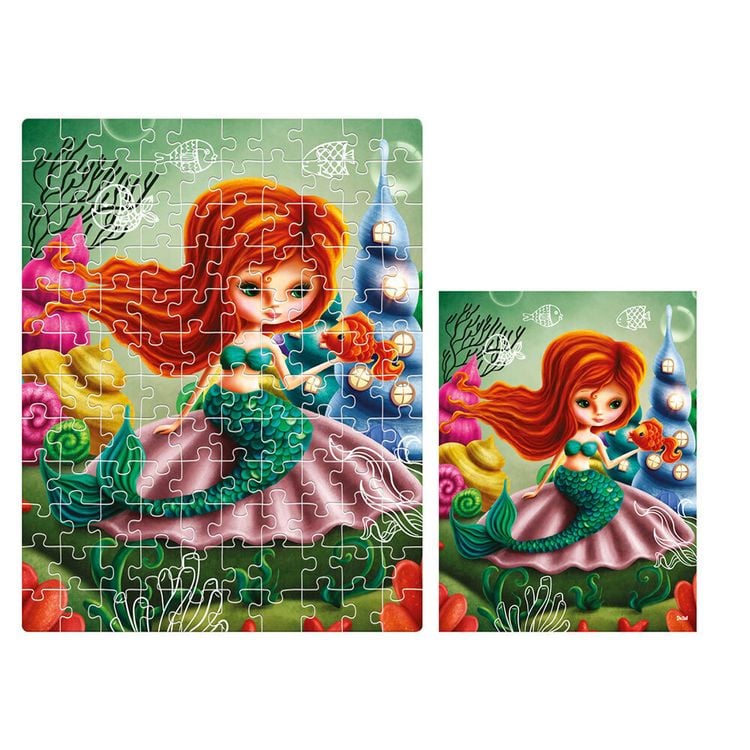 Produktbild: Puzzle De.tail Meerjungfrau DT100-09