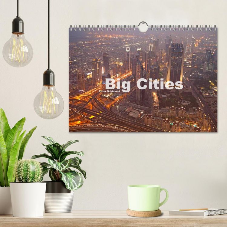 Produktbild: Big Cities (Wandkalender 2026 DIN A4 quer), CALVENDO Monatskalender