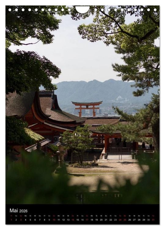 Produktbild: Japan im Blickpunkt (Wandkalender 2026 DIN A4 hoch), CALVENDO Monatskalender
