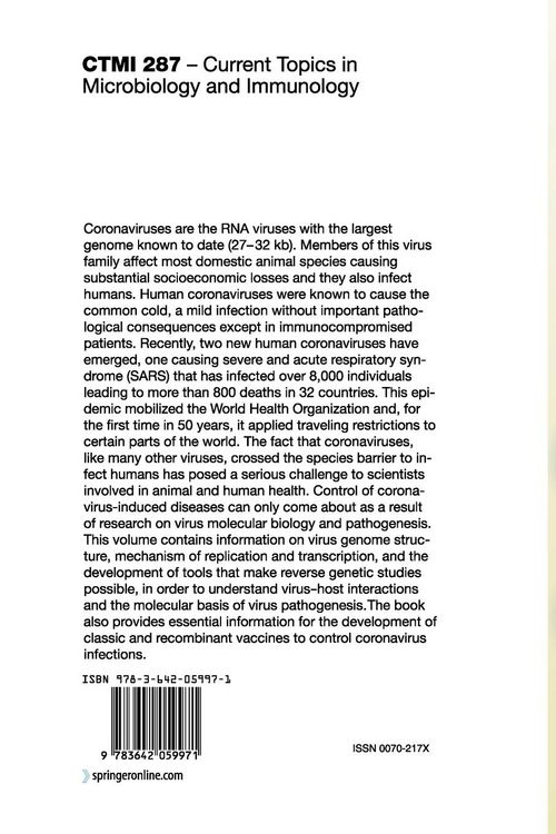 Produktbild: Coronavirus Replication and Reverse Genetics