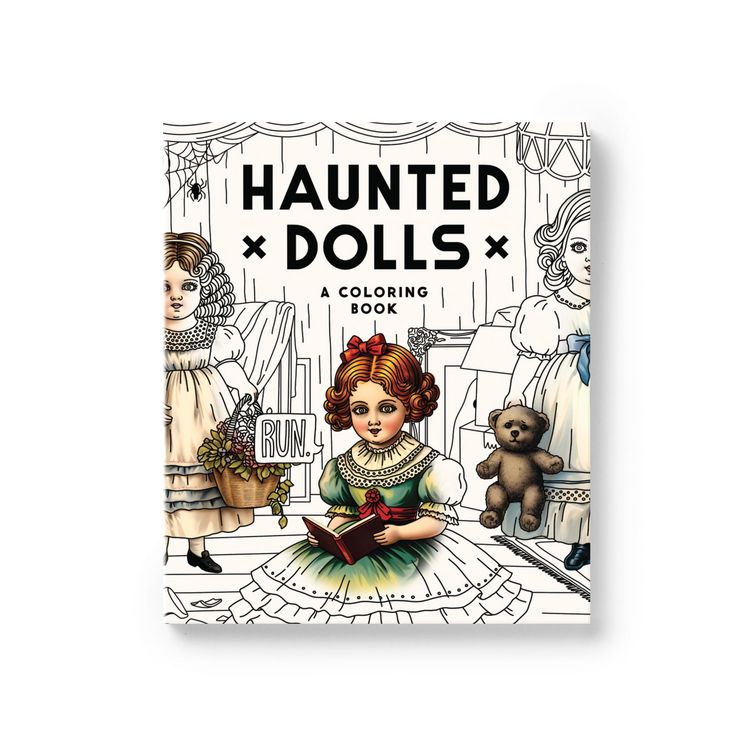 Produktbild: Haunted Dolls Coloring Book