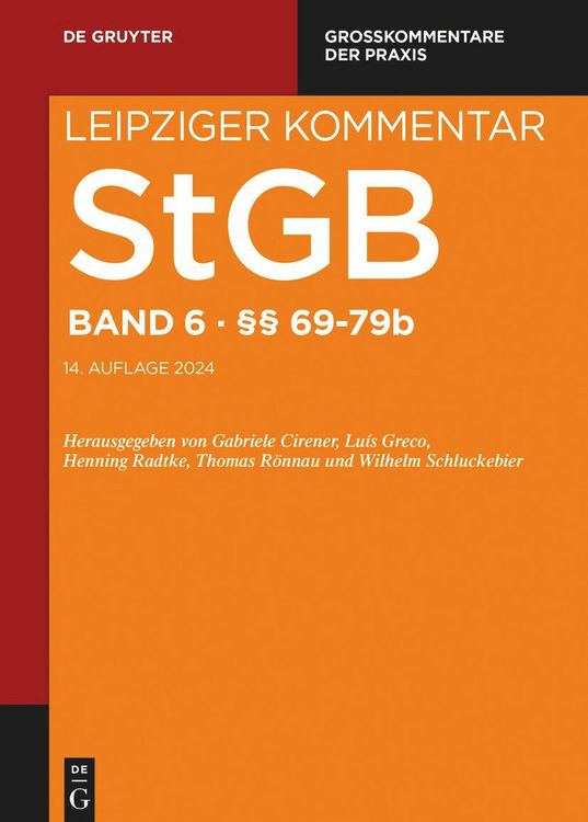 Produktbild: &sect;&sect; 69-79b