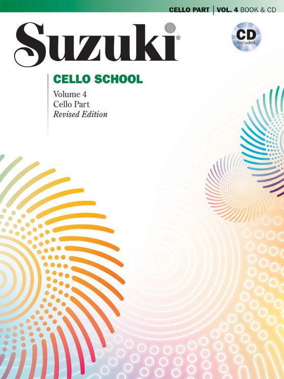 Produktbild: Suzuki Cello School Cello Part & CD, Volume 4 (Revised)