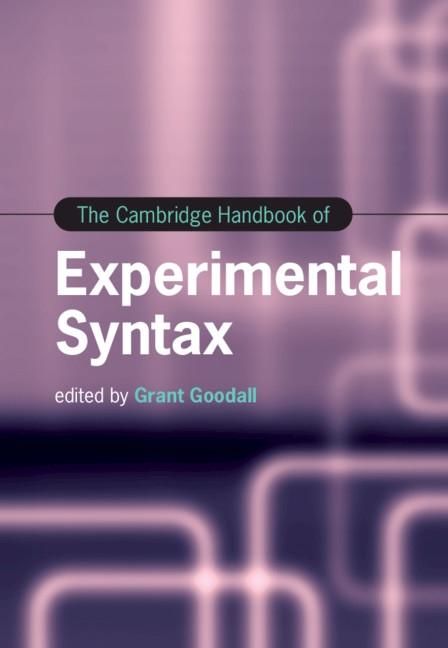 Produktbild: Cambridge Handbook of Experimental Syntax