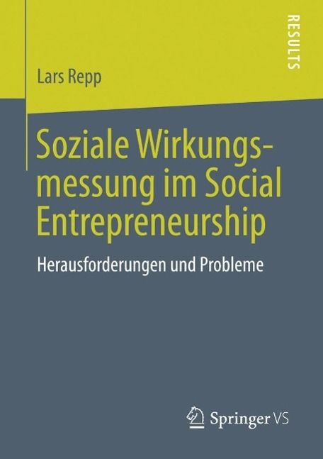 Produktbild: Soziale Wirkungsmessung im Social Entrepreneurship