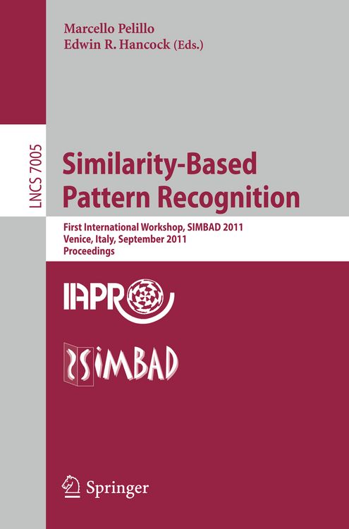 Produktbild: Similarity-Based Pattern Recognition