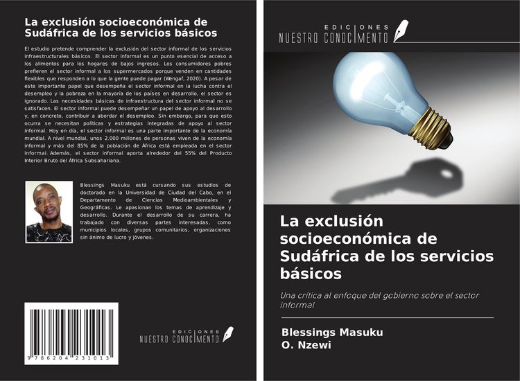 Produktbild: La exclusi&oacute;n socioecon&oacute;mica de Sud&aacute;frica de los servicios b&aacute;sicos