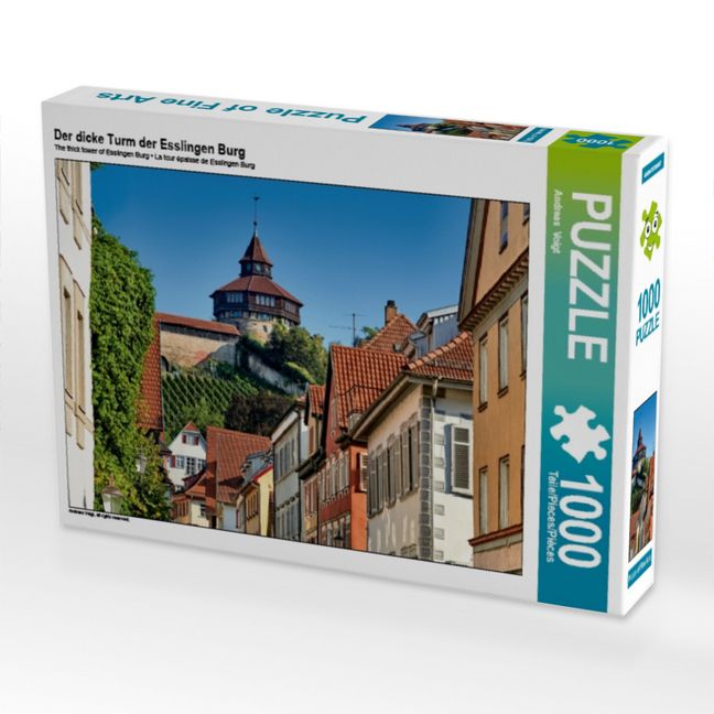Produktbild: Der dicke Turm der Esslingen Burg (Puzzle)