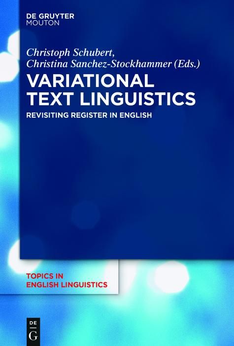 Produktbild: Variational Text Linguistics