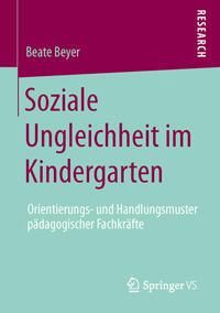 Produktbild: Soziale Ungleichheit im Kindergarten