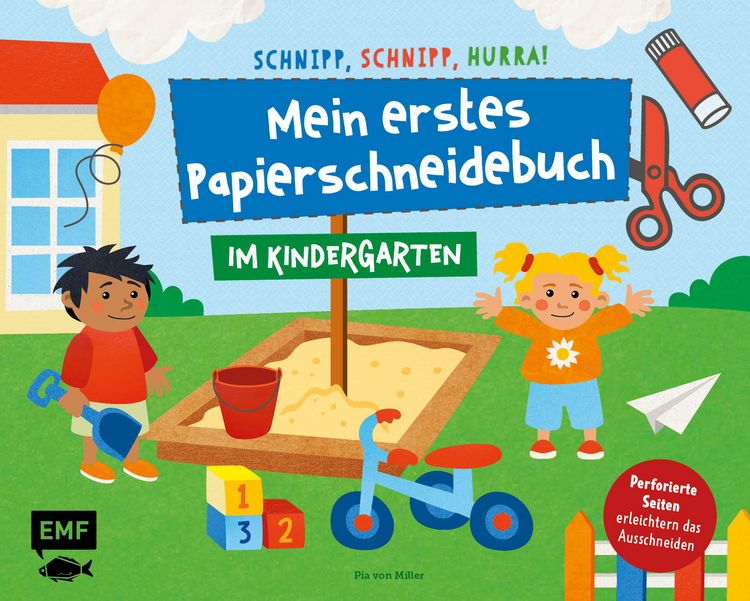 Produktbild: Schnipp, schnipp, hurra! Mein erstes Papierschneidebuch &ndash; Im Kindergarten