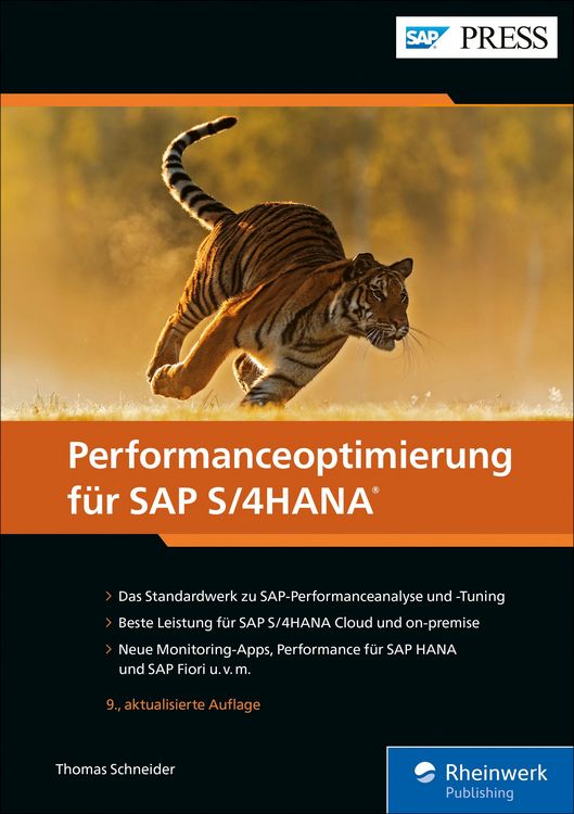 Produktbild: Performanceoptimierung f&uuml;r SAP S/4HANA