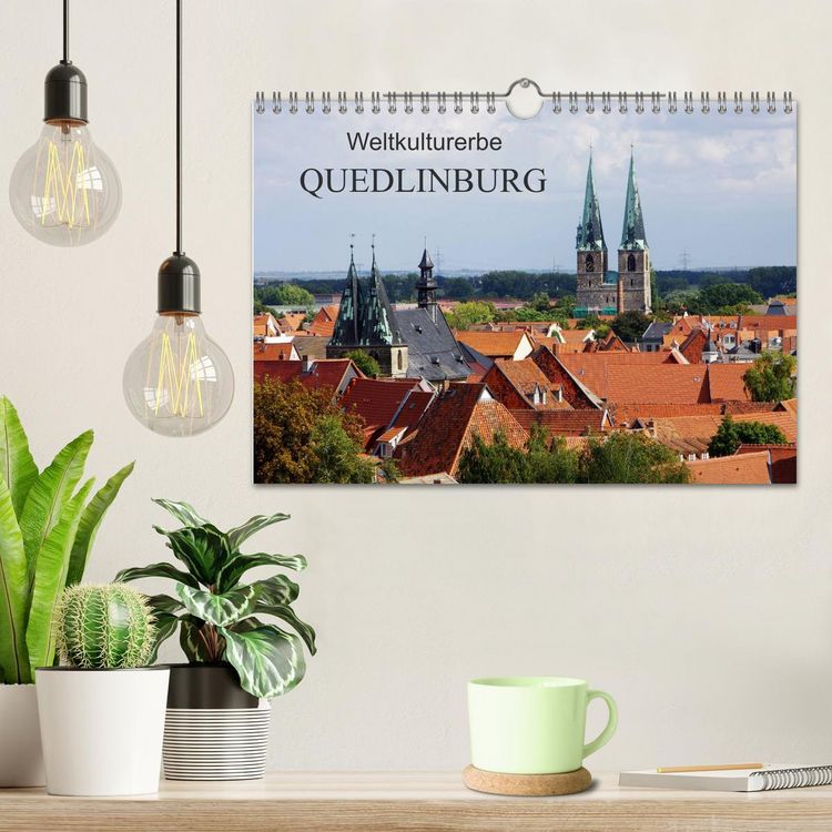 Produktbild: Weltkulturerbe Quedlinburg (Wandkalender 2026 DIN A4 quer), CALVENDO Monatskalender
