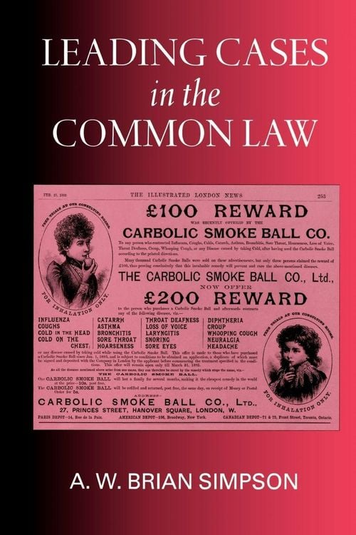Produktbild: Leading Cases in the Common Law