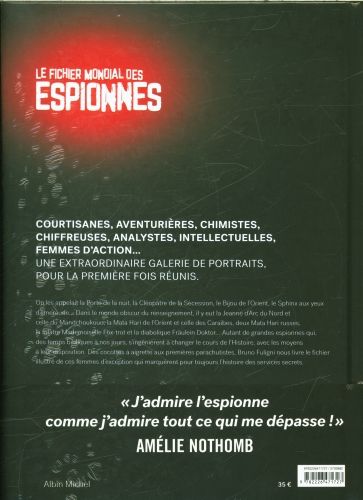 Produktbild: Le fichier mondial des espionnes