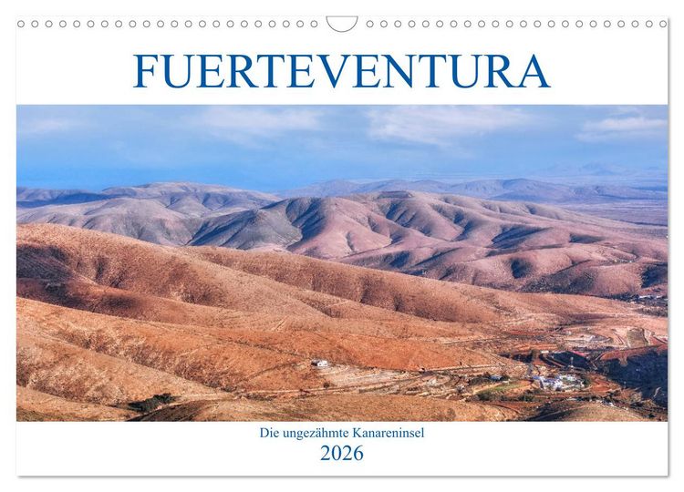 Produktbild: Fuerteventura, die ungez&auml;hmte Kanareninsel (Wandkalender 2026 DIN A3 quer), CALVENDO Monatskalender