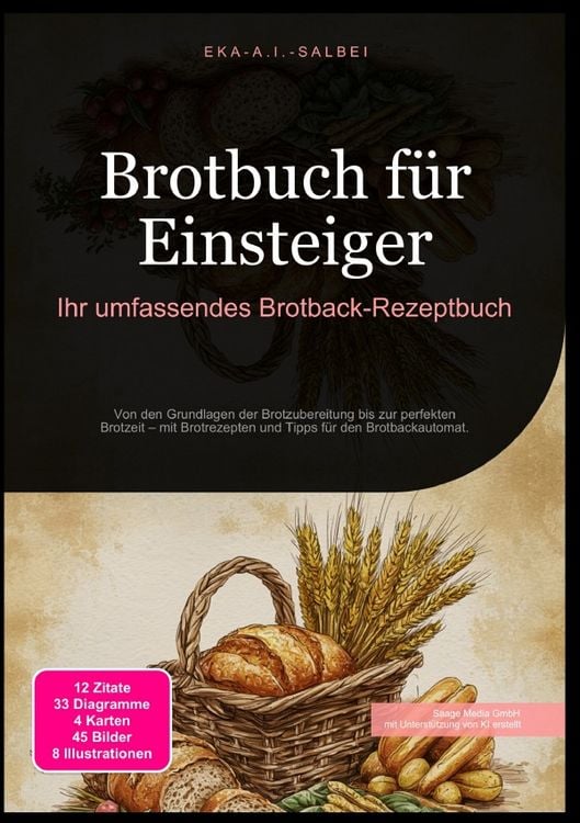 Produktbild: Brotbuch f&uuml;r Einsteiger: Ihr umfassendes Brotback-Rezeptbuch