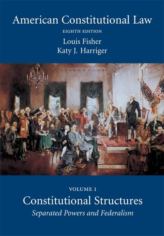 Produktbild: American Constitutional Law Constitutional Structures
