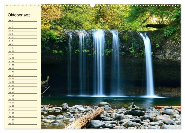Produktbild: Brasilien. Faszinierend und gro&szlig; wie ein Kontinent (hochwertiger Premium Wandkalender 2026 DIN A2 quer), Kunstdruck in Hochglanz
