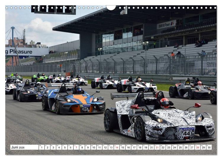 Produktbild: Motorsport am N&uuml;rburgring (Wandkalender 2026 DIN A3 quer), CALVENDO Monatskalender