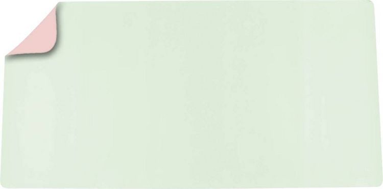 Produktbild: Deflecto DM8040PG Schreibunterlage Gr&uuml;n, Pink (B x H) 80cm x 40cm 1St.